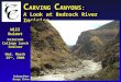 C ARVING C ANYONS: A Look at Bedrock River Incision… Colorado College Lunch Seminar Wed. March 25 th, 2008 Will Ouimet Yalong River Gorge, China