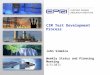CIM Test Development Process John Simmins Weekly Status and Planning Meeting 4/5/2011