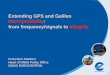 Extending GPS and Galileo interoperability: from frequency/signals to integrity Francisco Salabert Head of GNSS Policy Office DDAS/ EUROCONTROL