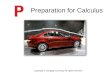 Preparation for Calculus P Copyright © Cengage Learning. All rights reserved