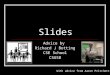 Slides Advice by Richard J Botting CSE School CSUSB With advice from Aaron Pritchett