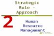 Human Resource Management Strategic Role – Approach 2