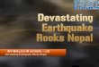 高中基础 (2253 期 20150505) | 2 版 Devastating Earthquake Rocks Nepal 高中基础 (2253 期 20150505) | 2 版 Devastating Earthquake Rocks Nepal