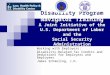 Disability Program Navigator Training A Joint Initiative of the U.S. Department of Labor and the Social Security Administration Working with Employers: