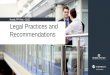 Nordic PPI Net - 2015 Legal Practices and Recommendations