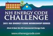 Meet & Beat the NH Commercial Energy Code. Introduction This is me… Alan R. Mulak, PE Energy Engineer and Consultant (978) 486-4484 amulak@comcast.net