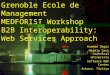 A. Dogac Grenoble Ecole de Management MEDFORIST Workshop1 Grenoble Ecole de Management MEDFORIST Workshop B2B Interoperability: Web Services Approach Asuman