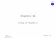 8–1 John A. Schreifels Chemistry 212 Chapter 14-1 Chapter 14 Rates of Reaction