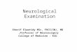 Neurological Examination Sherif Elwatidy MSc, FRCS(SN), MD Professor of Neurosurgery, College of Medicine - KSU