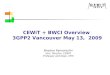 CEWiT + BWCI Overview 3GPP2 Vancouver May 13, 2009 Bhaskar Ramamurthi Hon. Director, CEWiT Professor and Dean, IITM