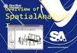 Overview of SpatialAnalyzer. Overview of SA Metrology Architecture –Instruments – CAD – Analysis – Traceable! –Object Oriented Open Architecture Easy