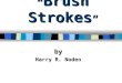 “ Brush Strokes ” by Harry R. Noden. RIGHT NOW  LITERACY CENTERS- WORKSHOP NOTES  BLANK SHEET OF PAPER  LITERACY CENTERS- WORKSHOP NOTES  BLANK SHEET
