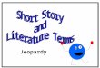 Jeopardy 500 100 200 300 100 300 200 300 200 100 200 500 300 100 400 Let’s Apply it TermsLiterature Elements Short Story Terms 200 Lit. Elements