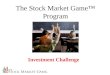 Investment Challenge The Stock Market Game™ Program
