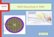MOX Recycling in PWR Giovanni B. Bruna IRSN – DSR dir Zone Vidangée 3.7% UOX