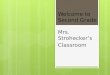 Welcome to Second Grade Mrs. Strohecker’s Classroom