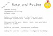 Rate and Review remotesturdy shudderingsuffering boltedcrept Write vocabulary words on chart and rate your knowledge of each word. Things to think about: