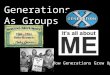 Generations As Groups How Generations Grew Up. Do Now What do you know about the generations that preceded you? Do you feel like there is a level of misunderstanding