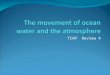 TCAP Review 4. Surface Currents Horizontal movement caused by winds near the oceans surface Horizontal movement caused by winds near the oceans surface