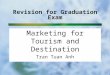 Revision for Graduation Exam Marketing for Tourism and Destination Tran Tuan Anh