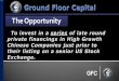 The Opportunity. Palo Verdes CapitalBay Peak LLCGround Floor Capital