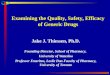 Examining the Quality, Safety, Efficacy of Generic Drugs Jake J. Thiessen, Ph.D. Founding Director, School of Pharmacy, University of Waterloo Professor