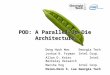 POD: A Parallel-On-Die Architecture Dong Hyuk WooGeorgia Tech Joshua B. FrymanIntel Corp. Allan D. KniesIntel Berkeley Research Marsha EngIntel Corp. Hsien-Hsin