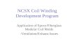 NCSX Coil Winding Development Program Application of Epoxy/Fiberglass Modular Coil Molds -Ventilation/Exhaust Issues