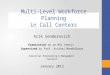 Multi-Level Workforce Planning in Call Centers Arik Senderovich Examination on an MSc thesis Supervised by Prof. Avishai Mandelbaum Industrial Engineering