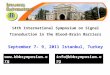 14th International Symposium on Signal Transduction in the Blood-Brain Barriers September 7- 9, 2011 Istanbul, Turkey @bbbsymposium.orginfo@bbbsymposium.org
