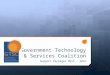 Government Technology & Services Coalition Support Packages 2015 – 2016