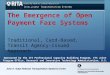 The Emergence of Open Payment Fare Systems Traditional, Card-Based, Transit Agency-Issued Approach Sponsored by the ITS Professional Capacity Building