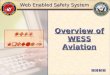 WESS Module 1 Overview of WESS Aviation Web Enabled Safety System