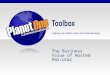 Toolbox Helping You Define Value and Close Business The Business Value of Hosted PBX/UC&C