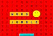 TGI Word Jumble Game READ ME Slide Order: Add all of your question (new jumbles) slides after slide 7 and before the Game Over (last )slide. The Scoreboard