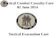Tactical Evacuation Care Tactical Combat Casualty Care 02 June 2014