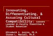 Innovating, Differentiating, & Assuring Cultural Compatibility: Lessons Learned in Faculty Transition & Student Retention Elizabeth S. Aversa, Ph.D. Steven