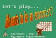 Let’s play….. Macroecon – Unit 3 Aggregate Supply/Demand