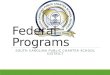 Federal Programs SOUTH CAROLINA PUBLIC CHARTER SCHOOL DISTRICT