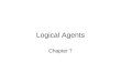 Logical Agents Chapter 7. Outline Knowledge-based agents (Mon) Wumpus world (Mon) Logic in general - models and entailment (Mon) Propositional (Boolean)