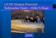UCSD Human Powered Submarine Team – Odin’S Rage 2009
