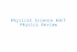Physical Science EOCT Physics Review. States of Energy The most common energy conversion is the conversion between potential and kinetic energy. All forms