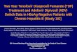 Two Year Tenofovir Disoproxil Fumarate (TDF) Treatment and Adefovir Dipivoxil (ADV) Switch Data in HBeAg-Negative Patients with Chronic Hepatitis B (Study