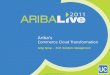 UC © 2011 Ariba, Inc. All rights reserved. Ariba's Commerce Cloud Transformation Greg Spray – SVP, Solutions Management