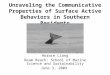 Unraveling the Communicative Properties of Surface Active Behaviors in Southern Residents Horace Liang Beam Reach: School of Marine Science and Sustainability