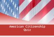 American Citizenship Quiz. For Religious Freedom The Leiden group had separated from the Church of England and in order to avoid religious persecution,