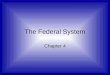 The Federal System Chapter 4. National and State Powers Section 1 Pages 95 - 102