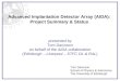 Advanced Implantation Detector Array (AIDA): Project Summary & Status Tom Davinson School of Physics & Astronomy The University of Edinburgh presented
