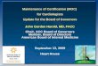 Maintenance of Certification (MOC) for Cardiologists Update for the Board of Governors John Gordon Harold, MD, FACC Chair, ACC Board of Governors Member,