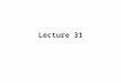 Lecture 31. Chapter 8 Budgetary Planning and Control